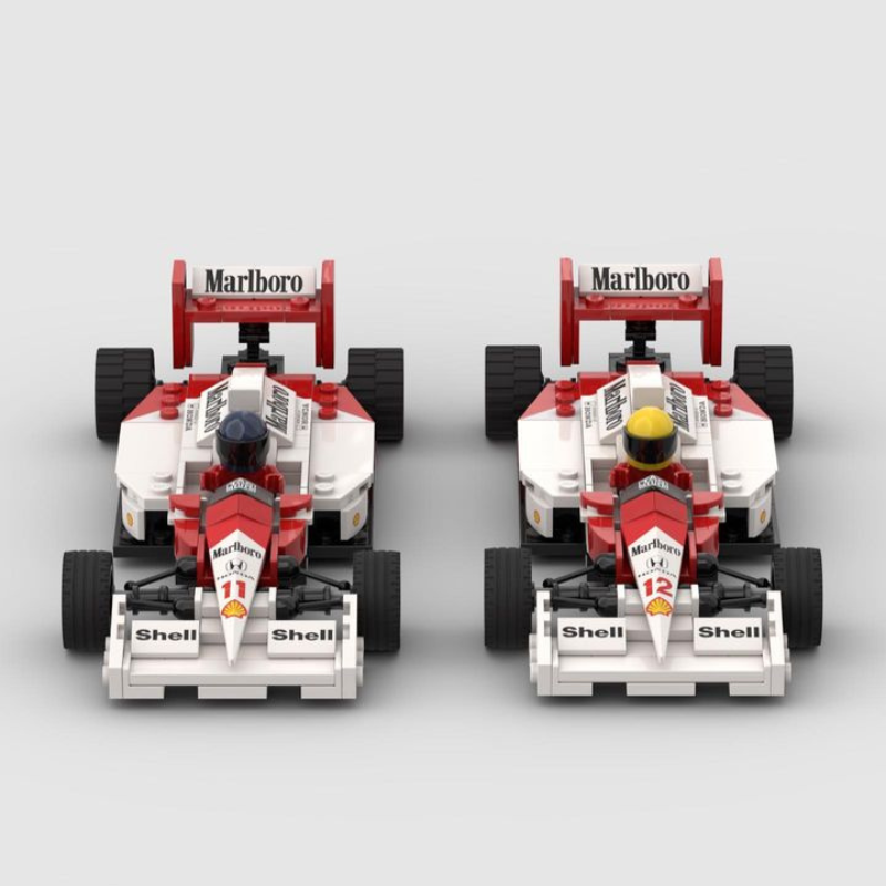 McLaren MP4/4 Ayrton Senna Technic | 693 Piezas
