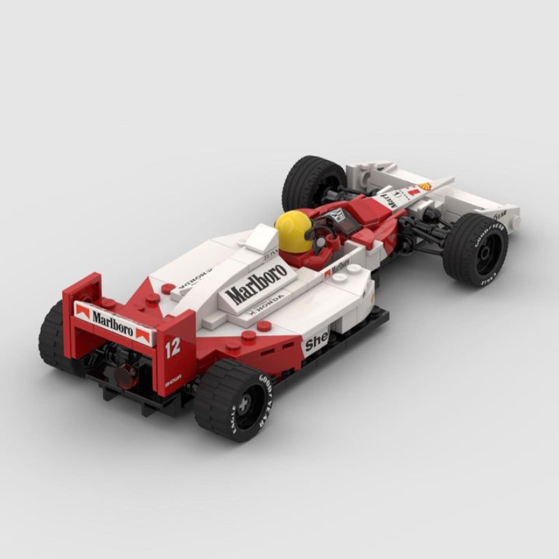 McLaren MP4/4 Ayrton Senna Technic | 693 Piezas