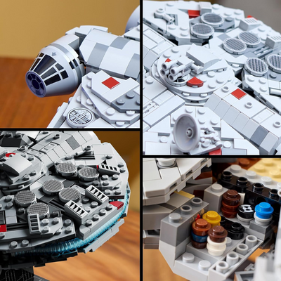 Nave Halcón Milenario - Star Wars | 921 Piezas