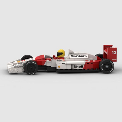 McLaren MP4/4 Ayrton Senna Technic | 693 Piezas