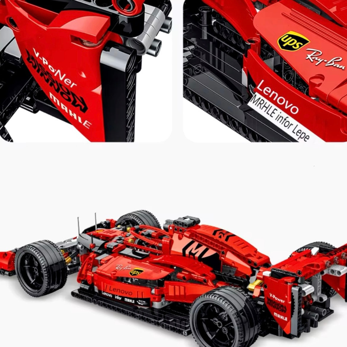 Ferrari SF90 Fórmula 1 Technic | 1200 Piezas