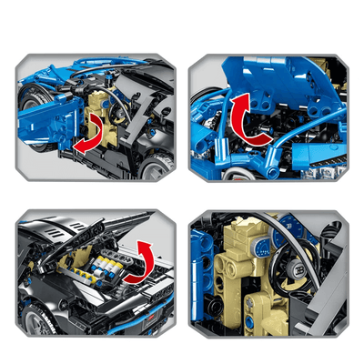 Bugatti Chiron | 1388 Piezas