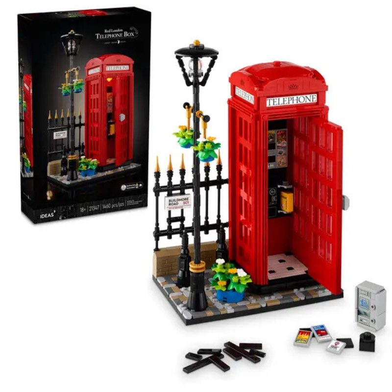 London Red Telephone | 1460Piezas