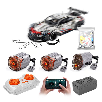 Porsche 911 RSR Technic | 1580 Piezas